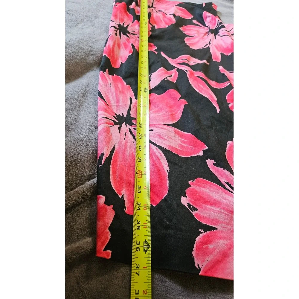 Jones New York Floral Print Dress Sleeveless Sheath Dress Woman's Size 10 - Picture 5 of 6